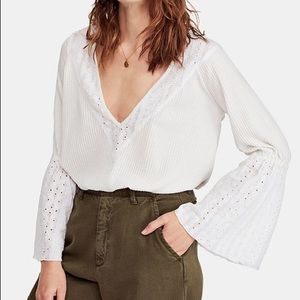 Free People “Parisian Nights” blouse